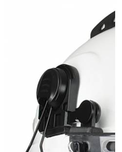 Visor Attachment Point without Muff